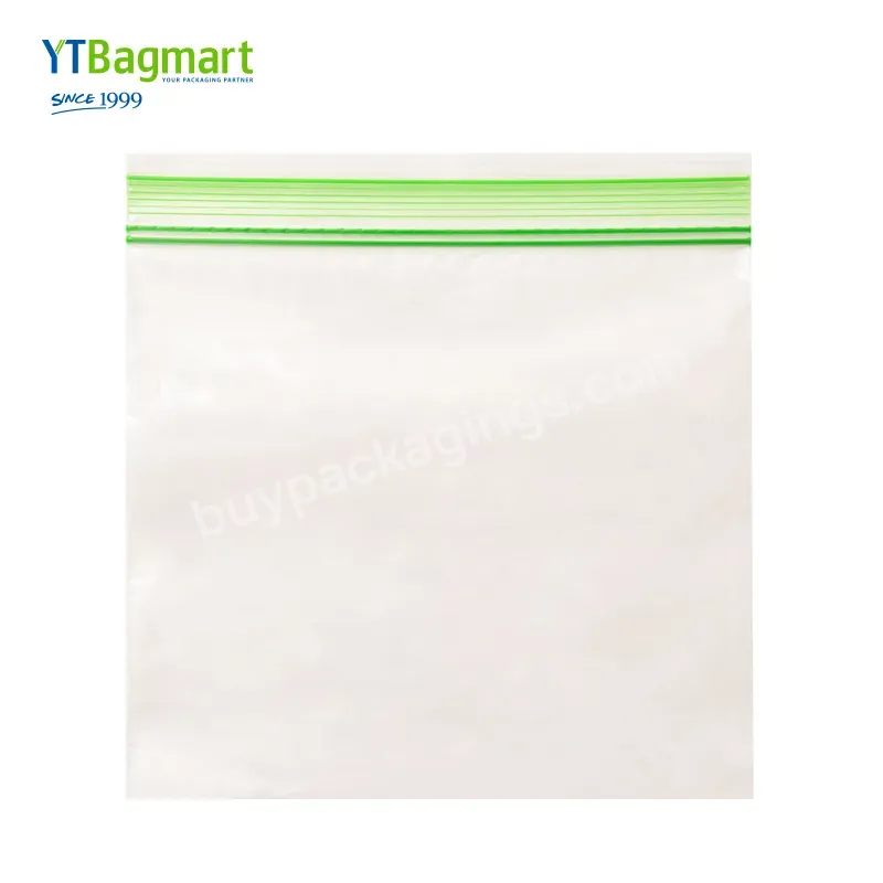 Bagmart Food Storage Bags Ldpe Transparent Reusable Smell Proof Factory Price Double Zipper Plastic Zip Lock Bag - Buy Plastic Zip Lock Bag,Pe Plastic Bag,Resealable Ziplock Bags.