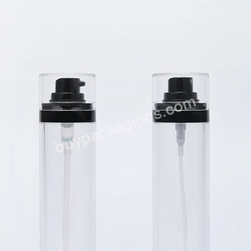 Portable 50ml 80ml 100ml 120ml Cosmetic Containers Clear Fine Mist Spray Pet Transparent Plastic Spray Bottles With Pump Lid - Buy Fine Mist Spray Bottles With Pump Lid,Pet Transparent Clear Fine Mist Spray Bottles,50ml 80ml 100ml 120ml Pet Fine Mist