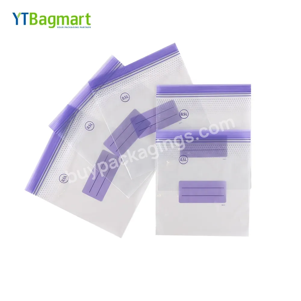 Ytbagmart Kitchen Use Thick Transparent Waterproof Heat Seal Resealable Bag Food Grade Clear Minigrip Zip Lock Plastic Bags - Buy Zip Lock Plastic Bags,Resealable Bag,Minigrip Bag.
