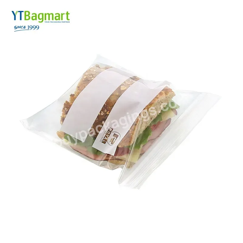 Ytbagmart Transparent Reusable Gallon Plastic Pe Zipper Bag Food Sandwich Storage Freezing Zip Lock Bags For Packaging - Buy Plastic Zipper Bag,Transparent Zipper Bag,Zip Lock Bags For Packaging.