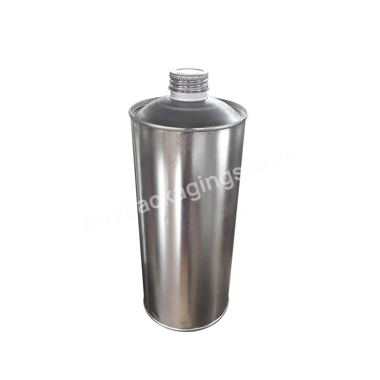 1 Liter Screw Top Tin Can For Cleaning Agent Or Other Adhesive Packaging - Buy Screw Top Tin Can,Cleaning Agent Packaging Tin Can,Solution Packaging Tin Can.