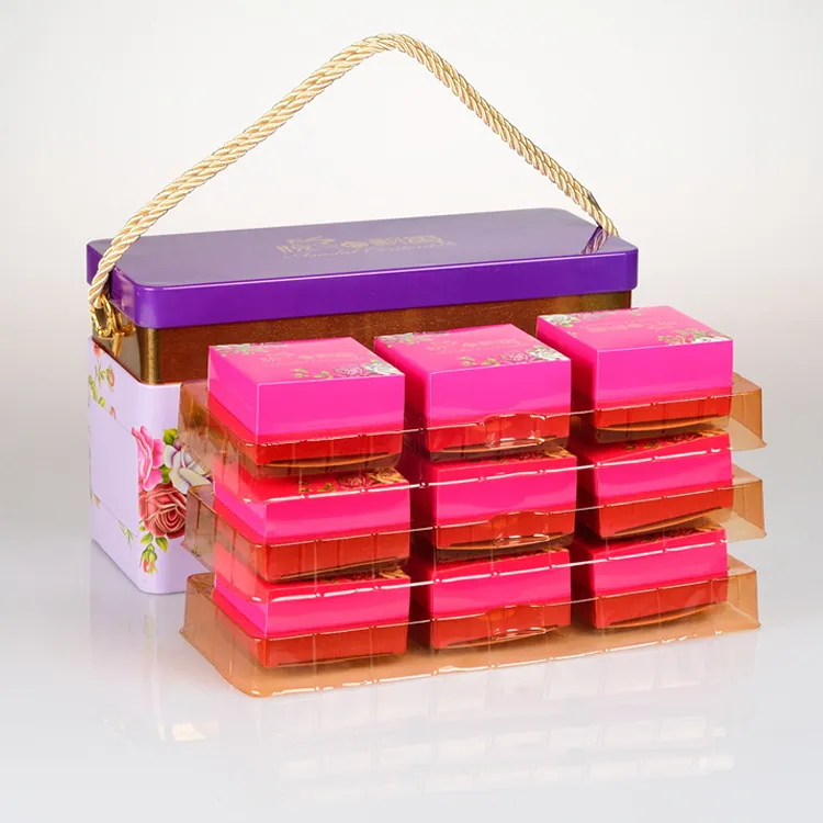 10 Years Factory Customizable rectangular food tin box