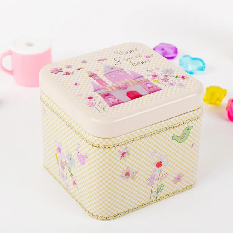10 Years Factory Customizable tin box with lid