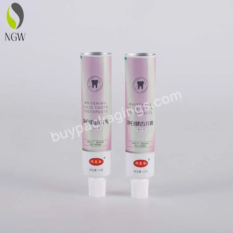 10g20g30g40g50g60g70g80g90g100g Wholesale Customized Aluminum Plastic Laminated Metal Empty Toothpaste Tube - Buy Clean Toothpaste Tube,Different Size Toothpaste Tube,Aluminum Foil Sealing Toothpaste Tube.