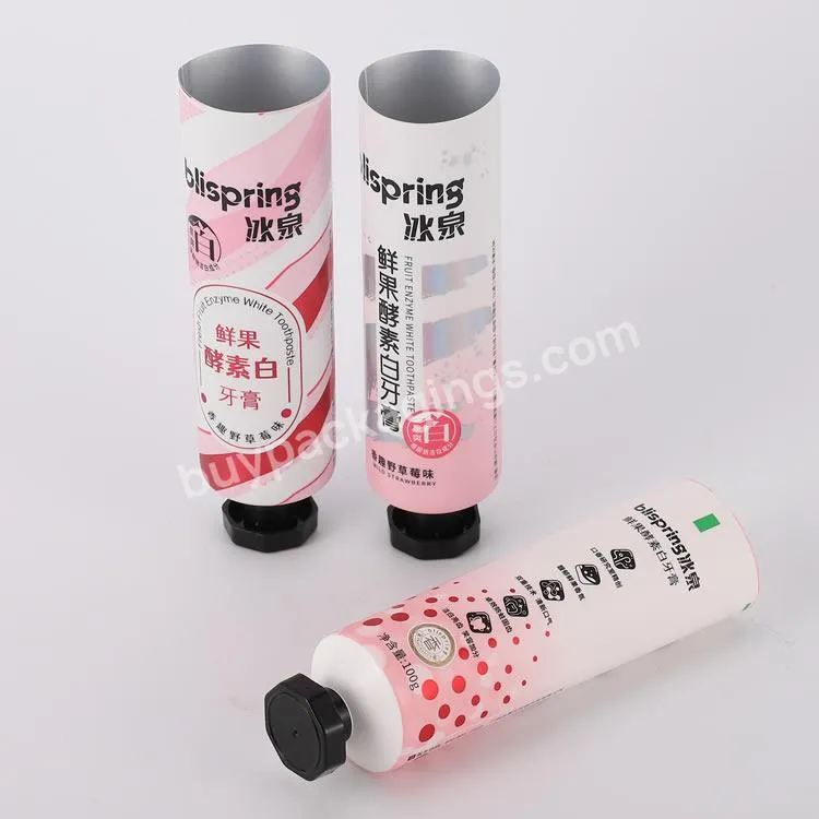 10ml20ml30ml40ml50ml Plastic Aluminum Round Toothpaste Tube Cosmetic Packaging Empty Lotion Tubes Containers - Buy Cosmetic Tube,Laminated Tube,Toothpaste Packaging Tube.