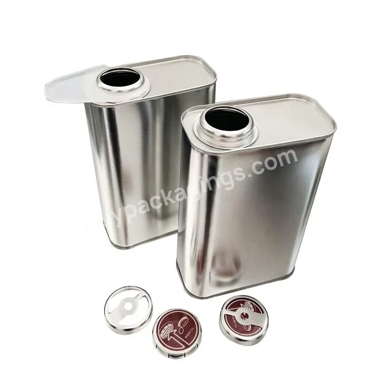 1l Rectangular Tin Can For Petrol Oil - Buy Rectangular Tin Can,Tin Can For Oil,Oil Tin Can.