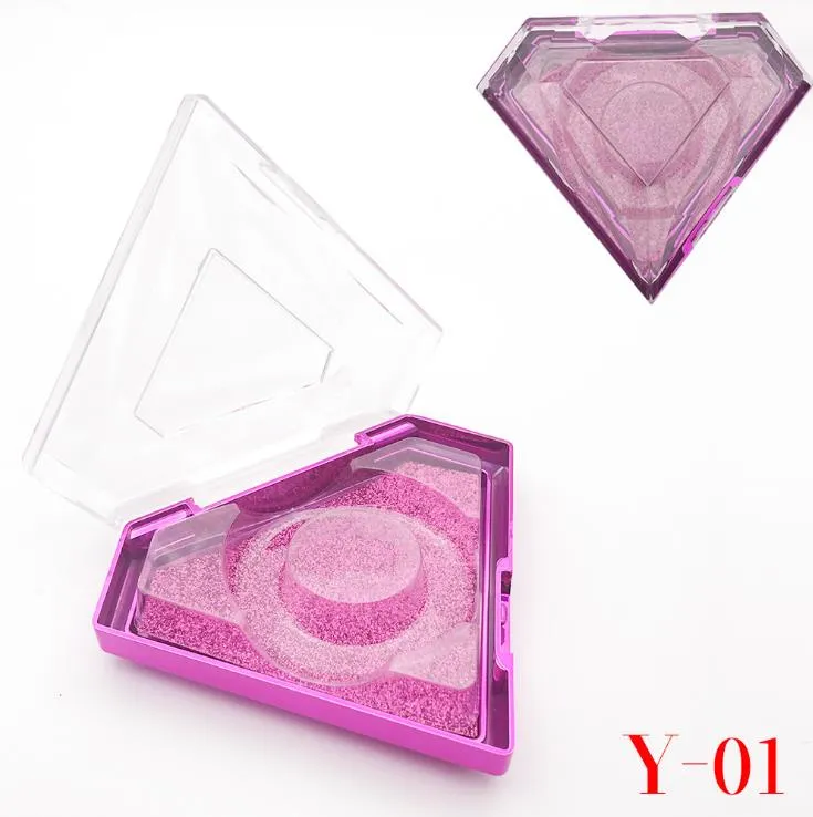 3D mink of acrylic transparent  for eyelash box packaging
