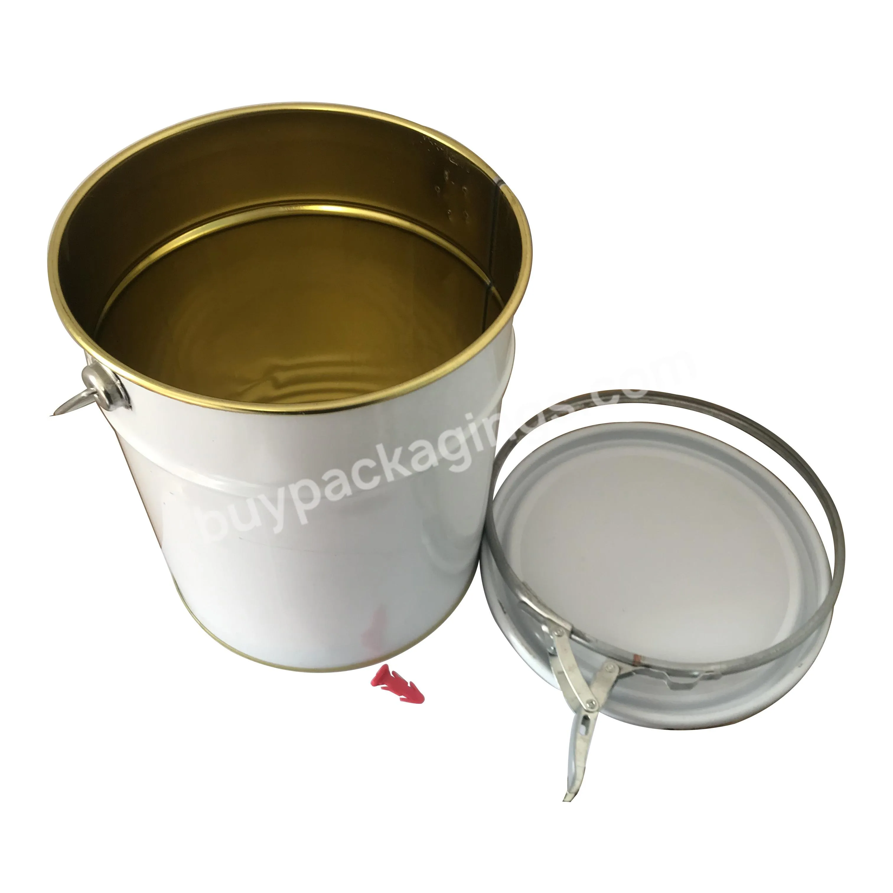5 Gallon Open Head Tin Drum Metal Paint Pail Ink Tin Bucket 20 Liter Size With Handle For Sale - Buy Paint Tin Bucket With Handle,Clear Gallon Bucket,Clear Paint Tin Bucket With Lid.