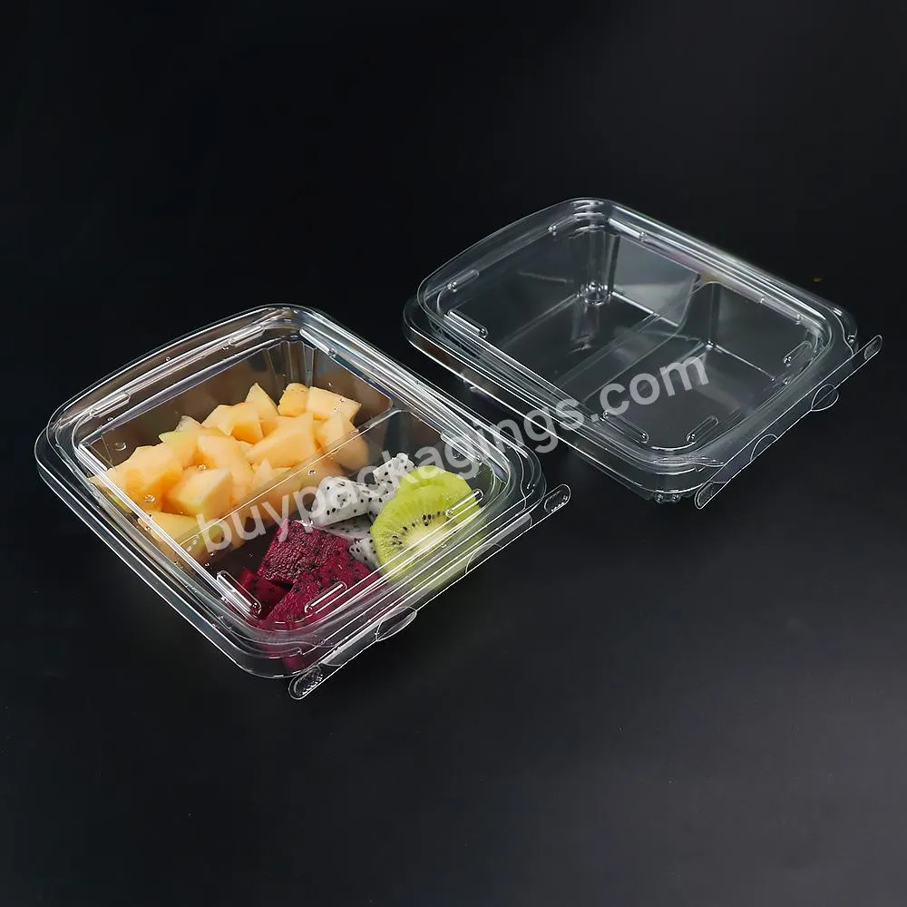 500g 1000g 1500g Fruit Packaging Disposable Boxes Pet - Buy Food Plastic Disposable Boxes,Custom Punnet Container Plastic,Take Away Food Containers.