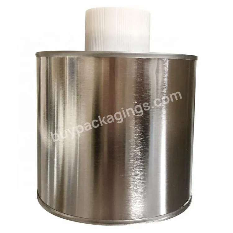 500g Empty Round Tin Can For Pvc Pipe Glue - Buy 500g Tin Can,Can For Glue,Empty Glue Can.