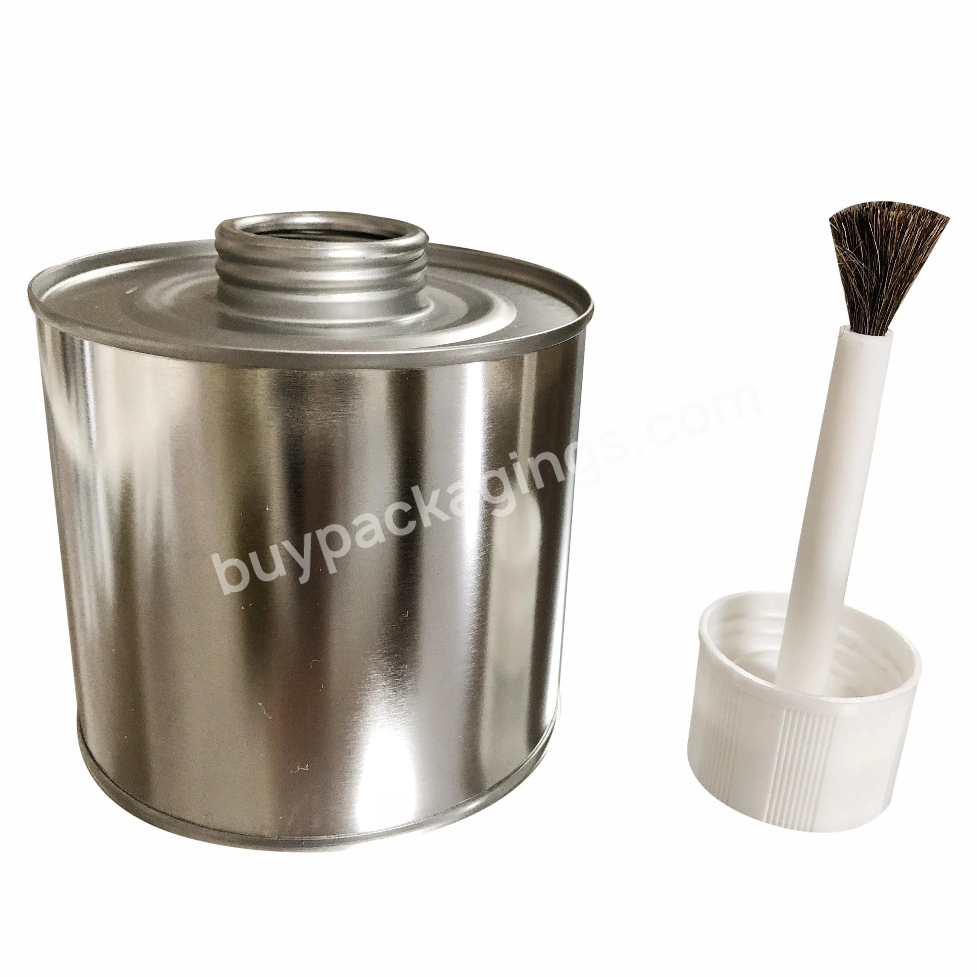 500g Empty Round Tin Can For Pvc Pipe Glue - Buy 500g Tin Can,Can For Glue,Empty Glue Can.