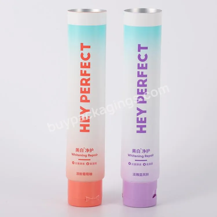 50ml -200ml Custom Color Cosmetic Squeeze Container Body Lotion/ Hand Cream/ Facial Cleaner Tubes For Skincare Packaging Tube - Buy Cosmetic Cream Airless Tube,Cream Tube Packaging,Cosmetic Tubes Packaging.