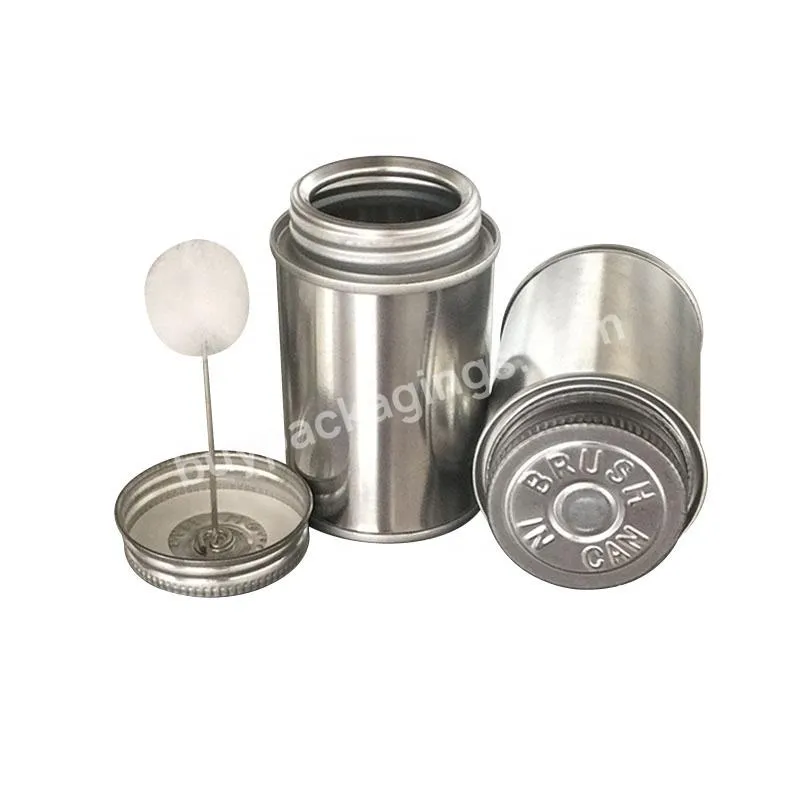 60 118 237 473 947ml Glue Metal Round Tinplate Adhesive Can With Dauber Tin Cans Packaging - Buy Tin Cans Packaging,Glue Metal Round Tin Cans Packaging,Tinplate Adhesive Can With Dauber.