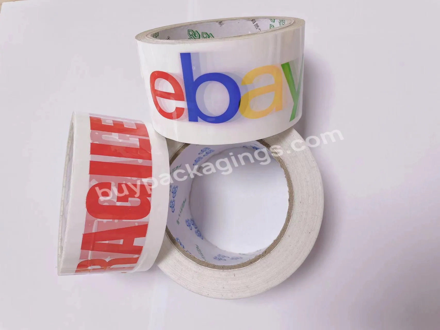 Adhesion Customized Printed Fragile Opp Packaging Tape Bopp Sticky Tape With Logo - Buy Tape Packaging Tape,Opp Packing Clear Tape,Bopp Packing Tape.