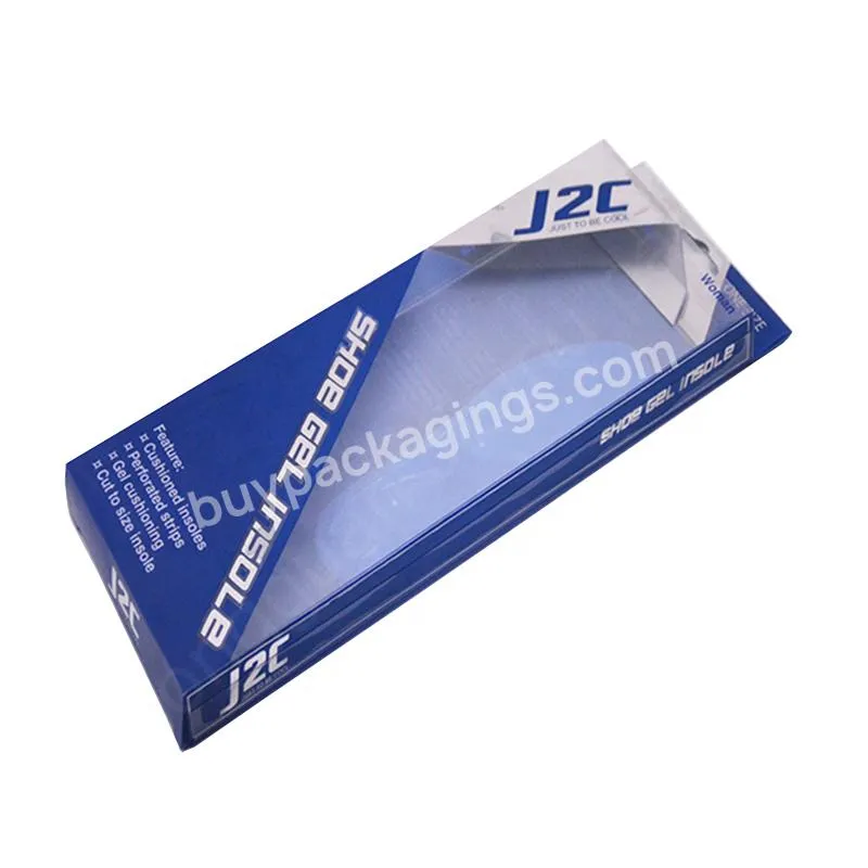 Advanced Transparent Pvc Plastic Folding Box For Shoe Insole Packaging - Buy Plastic Folding Box,Transparent Plastic Folding Box,Shoe Insole Packaging.