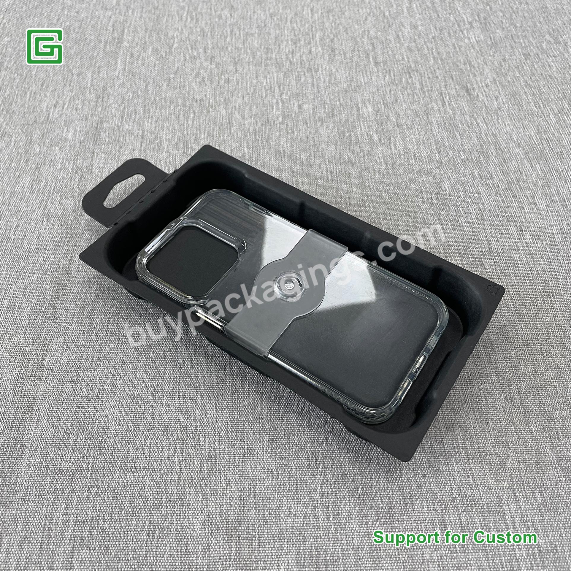 Biodegradable Bagasse Wholesale Custom Logo Printed Paper Molded Pulp Insert Tray With Free Design For Phone - Buy Corrugated Shipping Mailing Cartoon Box,Wholesale Packing Box Tray,Inner Electronic Tray.