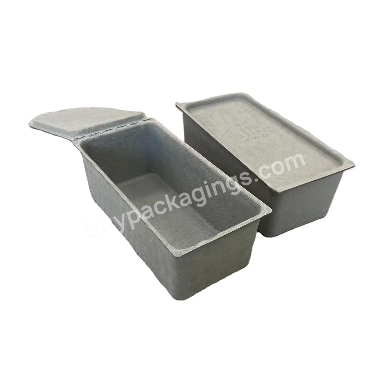 Biodegradable Custom Electronic Tea Products Paper Molded Pulp Box Packaging