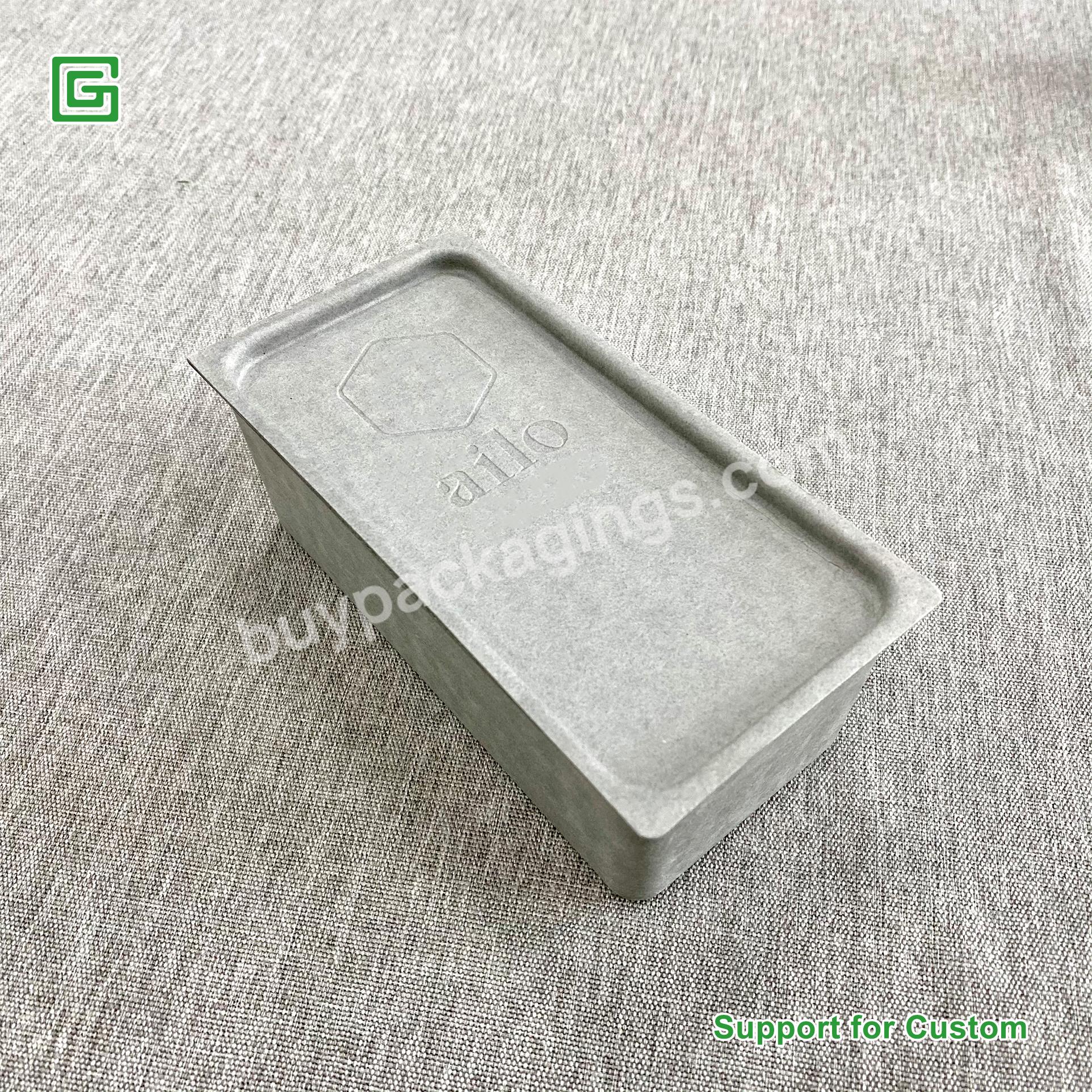 Biodegradable Custom Electronic Tea Products Paper Molded Pulp Box Packaging - Buy Factory Price Recycled Wet Press Folding Bagasse Paper Molded Pulp Insert Tray Packaging,High Quality Wet Press Embossing Bagasse Razor Paper Molded Pulp Inner Tray Pa
