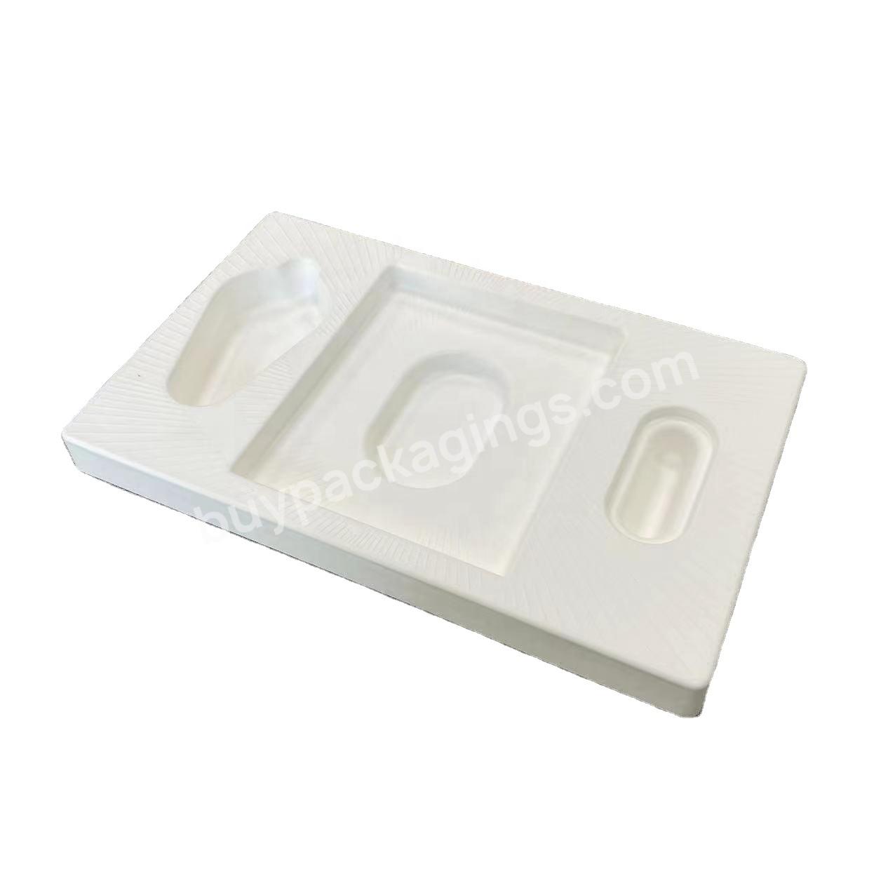 Biodegradable Custom Luxury Electronics Paper Molded Pulp Inner Tray Packaging - Buy Recycled Wholesale Custom Square Foil Stamping Molded Paper Fiber Box Packaging,Biodegradable Custom Logo Tea Products Paper Molded Pulp Inner Tray Holder Packaging,