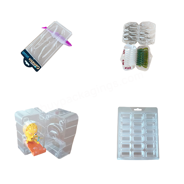 Blister Vacuum Toy Blister Folding Package Box Electronics Packaging Plastic Clamshell Packaging Wax Melts Packaging