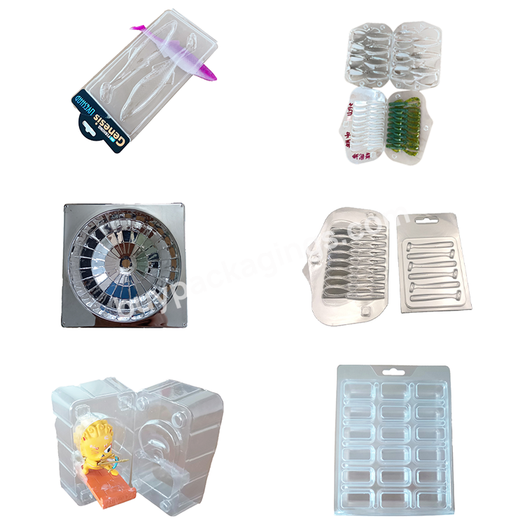 Blister Vacuum Toy Blister Folding Package Box Electronics Packaging Plastic Clamshell Packaging Wax Melts Packaging