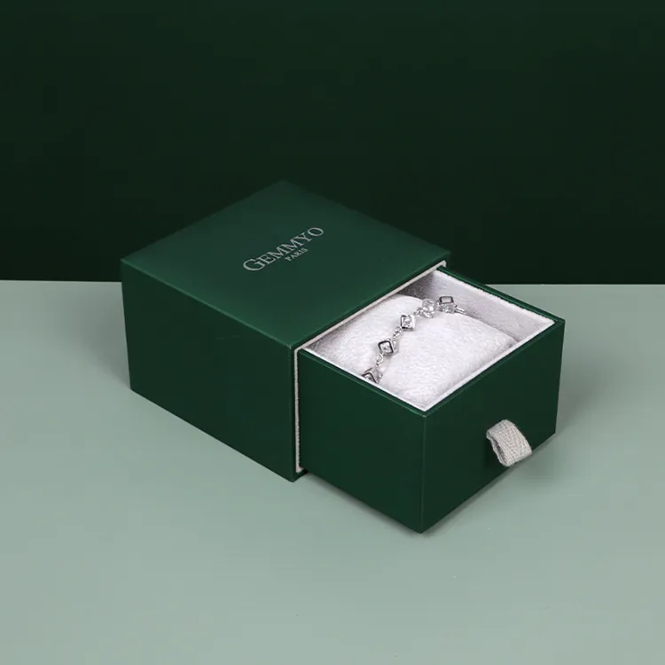 Boyang Luxury Wholesale Sliding Drawer Bangle Jewelry Packaging Gift Box for Bracelet
