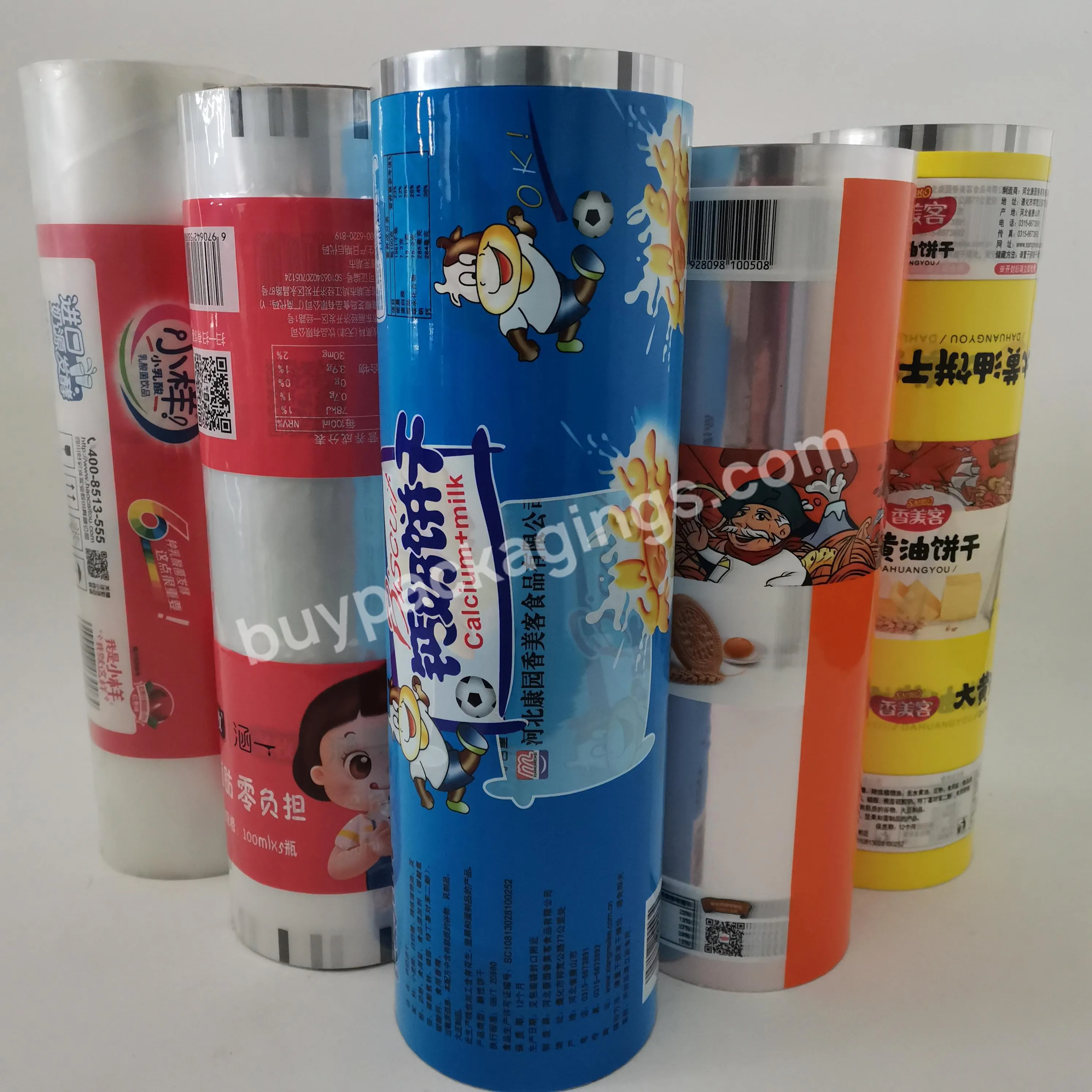 China Factory High Quality Food Grade Custom Printing Laminating Material Packaging Roll Film - Buy Laminating Material Packaging Roll Film,Sealing Film Roll,Waterproof Films Roll.