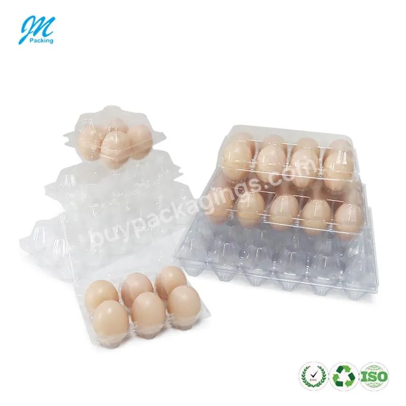 China Manufacturer Chicken Plastic Biodegradable Packaging Egg Carton Tray - Buy Plastic Egg Trays 6 Holes,Disposable Egg Trays,Empty Eggs Tray.