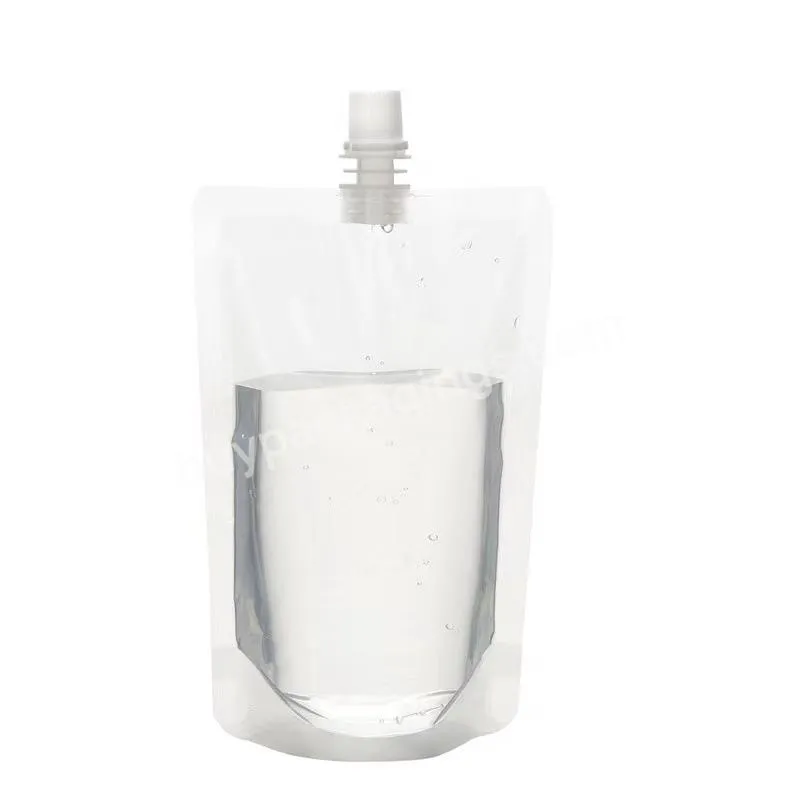 China Wholesale Plastic Packaging Bag For Juice Soft Drink And Fruit Fuice Stand Up Spout Pouch Alcohol Liquid Packaging - Buy Stand Up Spout Pouch,Alcohol Liquid Packaging,Drink Spout Pouch.