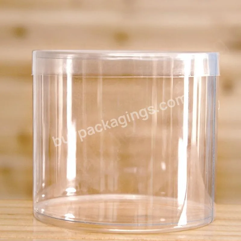 Clear Custom Plastic Cylinder Container Custom Clothing Round Packaging Box - Buy Clear Plastic Cylinder Container,Custom Clothing Box,Clothing Box.