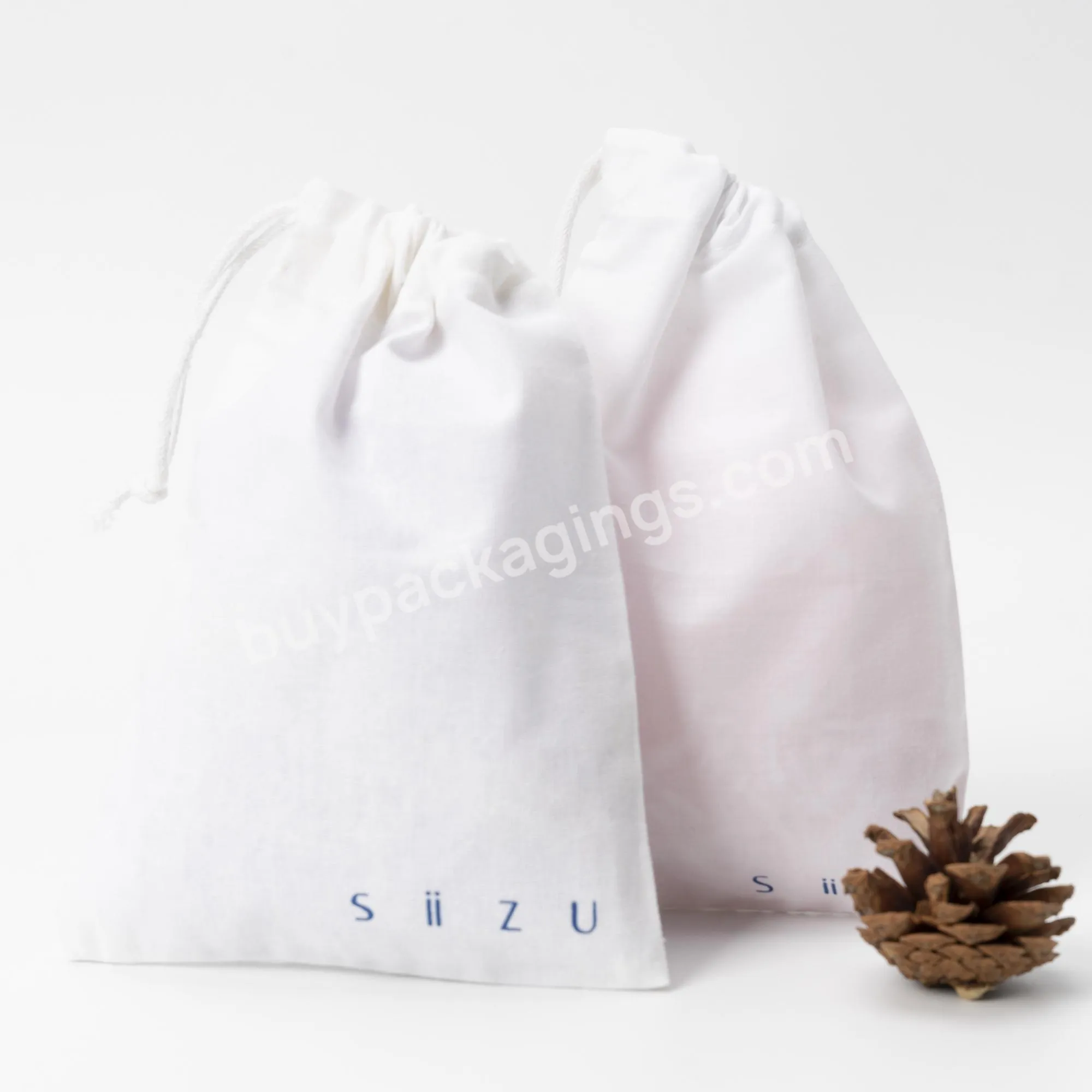 Custom Garment Bag Pouch Reusable Eco Friendly Blank Small Organic Cotton Drawstring Bag With Logo - Buy Bag Garment Bag Cotton Custom Logo Garment Bag,Cotton Bags With Logo,Cotton Bags Reusable.