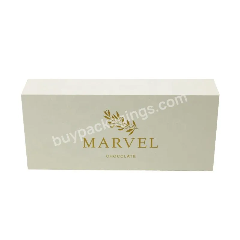 Custom Large White Wedding Paper Chocolate And Flower Box Celebration Chocolate Boxes For Chocolate Packing