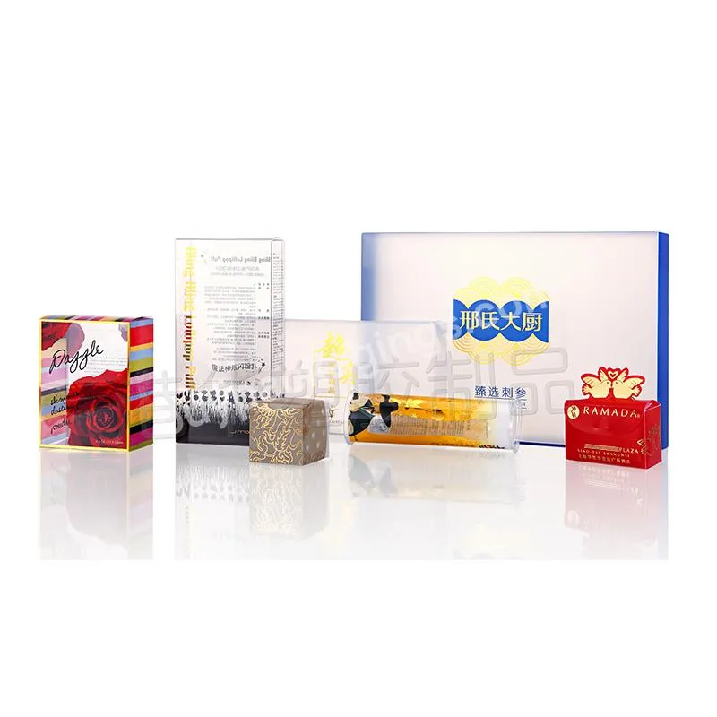 Custom Logo Luxury Clear Pvc Small Box Perfume Cosmetics Plastic Gift Packaging Box
