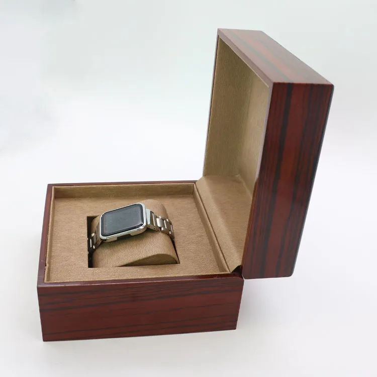 Custom logo wholesale watch packaging box led watch box luxury wooden box watch