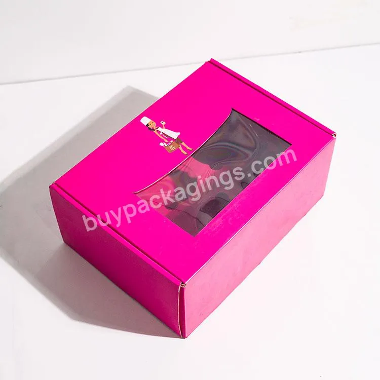 Custom Matt 6 Cupcake Box 6 Holes Cupcake Box Red Folding Bakery Box With Clear Lid - Buy Bakery Box With Lid,6 Holes Cupcake Box,6 Cupcake Box.