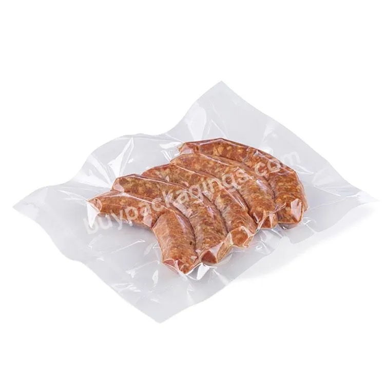 Custom Packaging Transparent Seafood Meat Plastic Vacuum Bags Food For Meat - Buy Vacuum Bags Food,Plastic Vacuum Bag,Vacuum Bag For Meat.