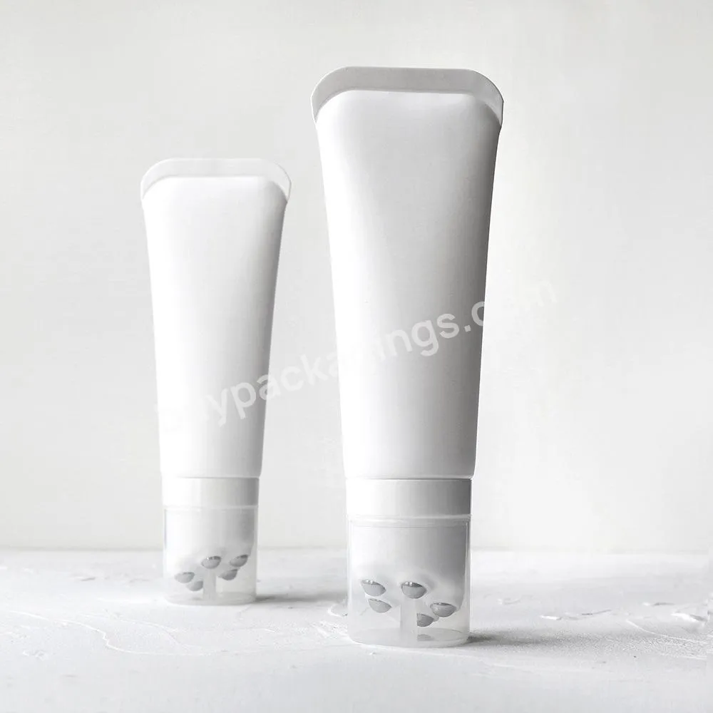 Custom Plastic Tube Laminated Empty Lotion Cream Skin Care Cosmetic Tube Packaging Vibration Massage Roller Ball - Buy Cosmetic Packaging For Lotions,Plastic Test Tube Packaging,Cosmetic Tubes Packaging.