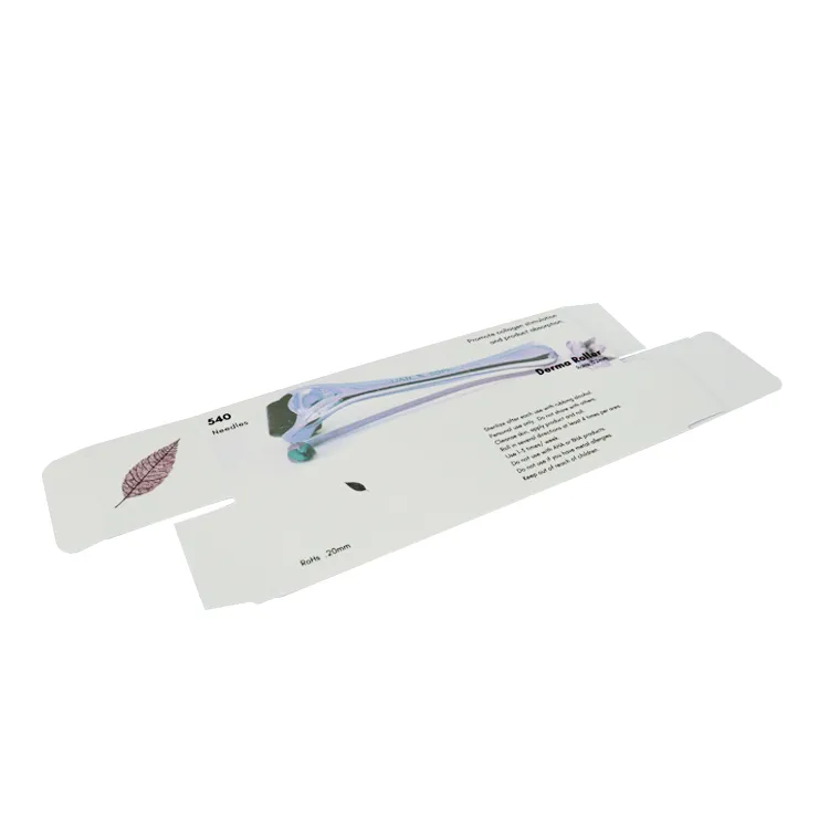 Custom Print Paper Derma Roller Skin Care Packaging Box