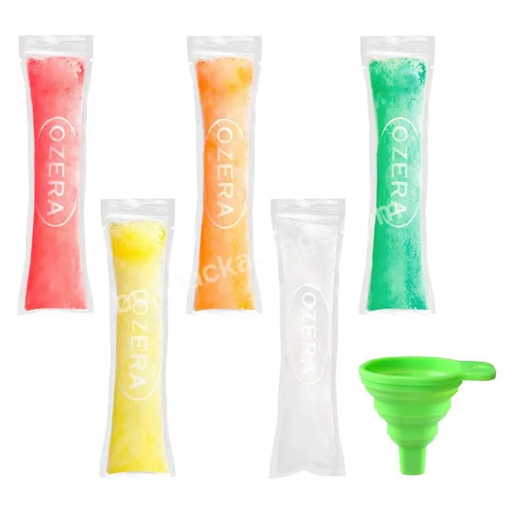 Custom Printed Heat Seal Sealer Disposable Freezes Ice Cream Plastic Popsicle Packaging Bag - Buy Popsicle Bag,Popsicle Plastic Bag,Freezes Popsicle Bags.