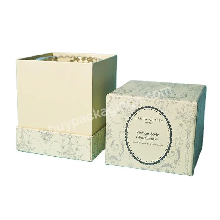 Custom Printed Logo Candle Packaging Premium Candle Displayed Box Luxury Gift Box Packaging For Candle - Buy Gift Box Packaging For Candle,Premium Candle Displayed Box,Gift Box Packaging For Candle.