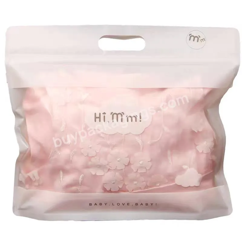 Custom Printed Plastic Newborn Baby Clothes Packaging Bag With Transparent Window - Buy Clothes Plastic Packaging Bag,Clothes Packing Plastic Bag,Clear Plastic Clothes Packaging Bags.
