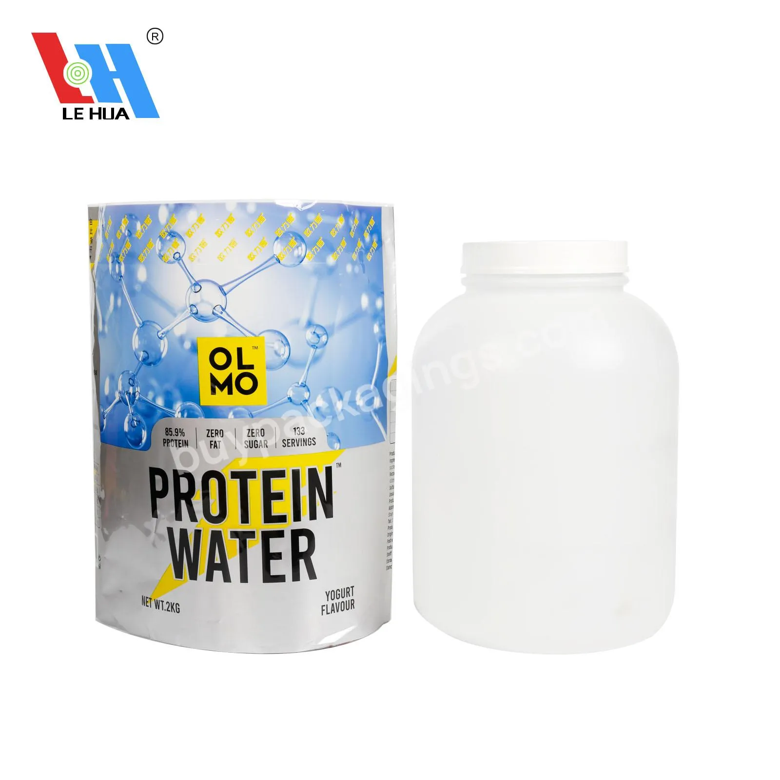 Custom Printed Pvc Heat Shrink Sleeve Labels For Protein Powder Water Bottle - Buy Pet Material Shrink Film For Energy Nutrition Container/whey Powder Bottle,Pvc Material Shrink Film For Vitamin/energy Protein Bottle Shrink Wrap Label,Shrinkage Sleev