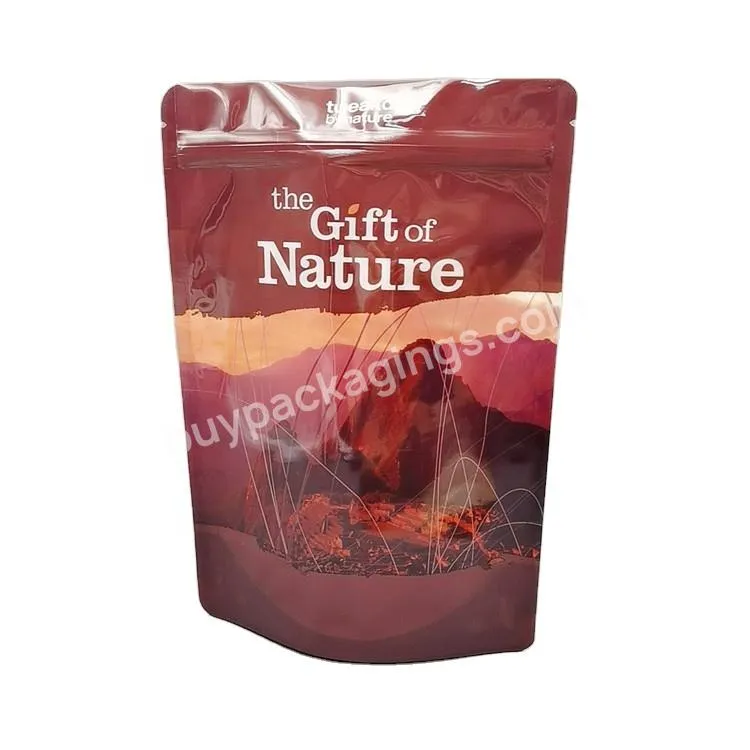 Custom Printed Recyclable Heat Sealable Plastic Pouch 300g 500g Stand Up Mylar Bags Compostable Frosted Plastic Zip Lock Bags - Buy Recyclable Heat Sealable Matte Plastic Packaging Pouch For Cosmetic,Recyclable Stand Up Mylar Zipper Bags With Window.