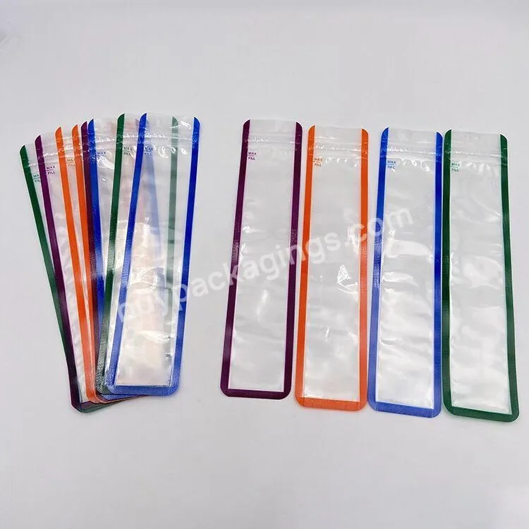 Custom Printed Wholesale Clear Plastic Ice Cream Pop Popsicle Bags Packaging - Buy Popsicle Bag,Ice Popsicle Bags,Popsicle Plastic Bag.