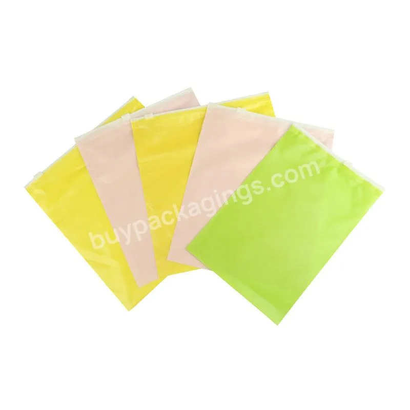 Custom Printing Clear Frosted Compostable Plastic Zipper Clothes Transparent Packaging Bag - Buy Clothes Packaging Bags,Clear Plastic Clothes Packaging Bags,Zipper Clothes Packaging Plastic Ziplock Bag.