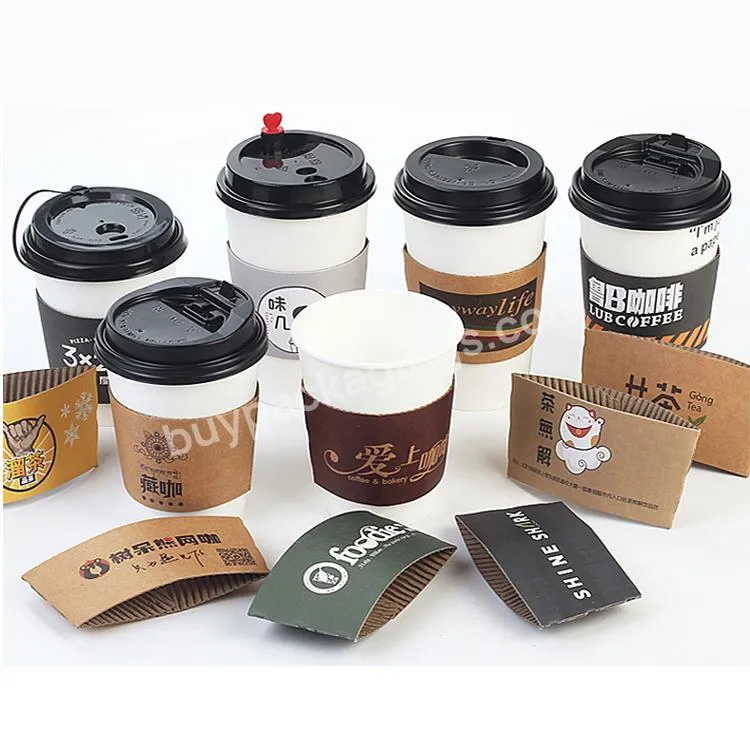 Custom Printing Reusable Paper Sublimation Hot Coffee Cup Sleeve Holder - Buy Coffee Cup Sleeve,Hot Cup Sleeve,Custom Cup Sleeve.