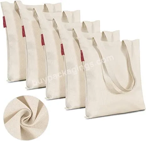 Custom Reusable Shopping Bags Grocery Blank Canvas 100% Cotton Blank Cotton Tote Bag - Buy Canvas Bags,Tote Cotton Bag,Shopping Bags.