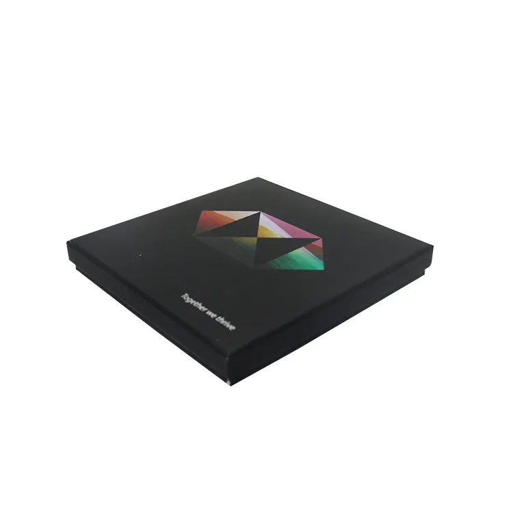 Custom Sliding Luxury black business vip presentation credit card gift box packaging