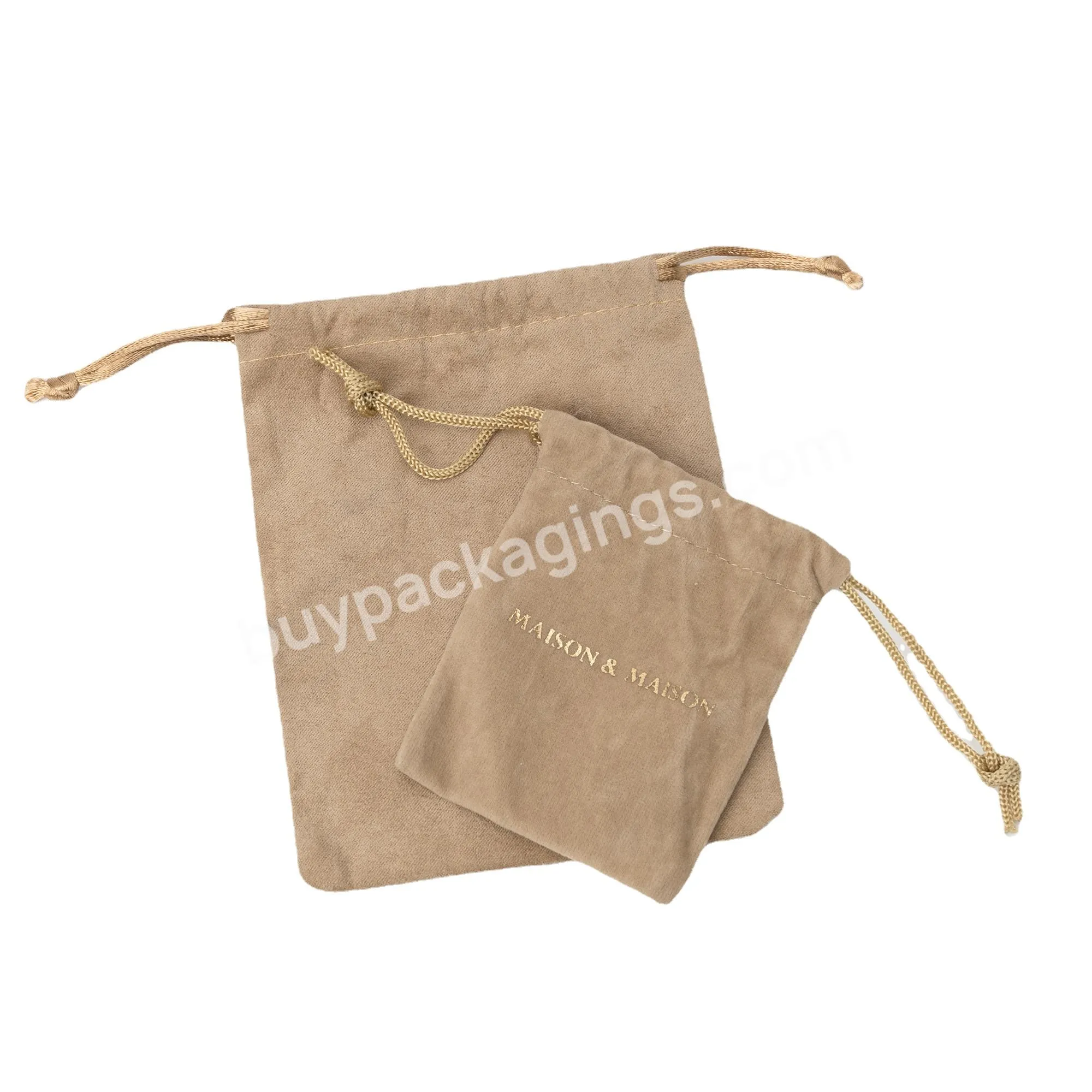 Custom Velvet Drawstring Pouch Velvet Gift Drawstring Bag Small Velvet Bag