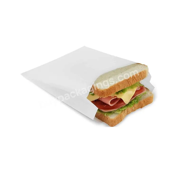 Custom Water Proof Biodegradable Self Seal Flat Glassine Wax Food Cookie Sandwich Paper Bag - Buy Glassine Bags Self Seal,Glassine Sandwich Bag,Food Grade Paper Bag Glassine.